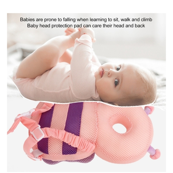 BabyBloom Butterfly Baby Head Protection Back Pack for new crawlers/walkers NWOT - Picture 5 of 8